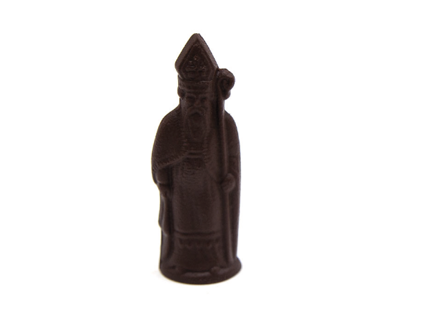 Dark chocolate and marshmallow Saint Nicholas