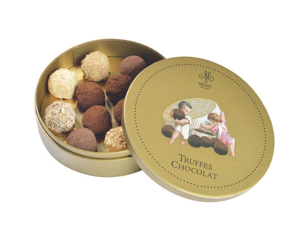 Boîte assortiment de 12 truffes