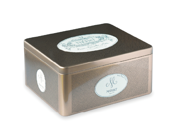 Coffret métal or (Méert)